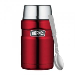 Termos Thermos na jedzenie 710 ml z łyżką czerwony