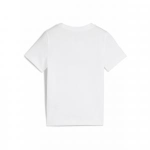 Dziecięca koszulka ESS z logo No. 1 PUMA White