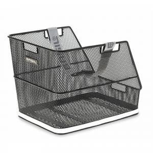 Kosz Rowerowy Class 38 X 31 X 27 Cm - Czarny