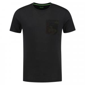 Koszulka Wędkarska T-Shirt Czarna Korda Le Kamo Pocket Tee Black