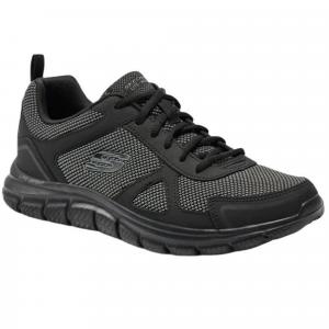 BUTY męskie SKECHERS TRACK BUCOLO 52630-BBK czarne lekkie sportowe 46