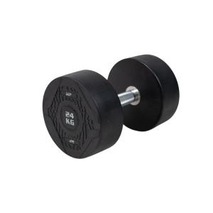 Hantle okrągłe - Gumowe - Za sztukę - 24 kg