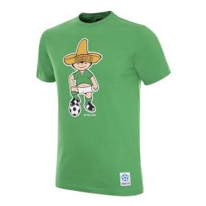 Koszulka piłkarska retro Mascote Juanito Campeonato do Mundo México 1970