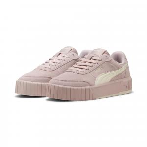 Damskie sneakersy Carina Mia Suede PUMA Mauve Mist Frosted Ivory Pink White