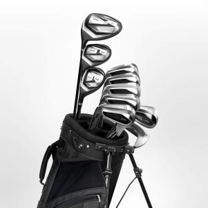Kije golfowe zestaw 10 sztuk Inesis 100 dla leworęcznych grafit