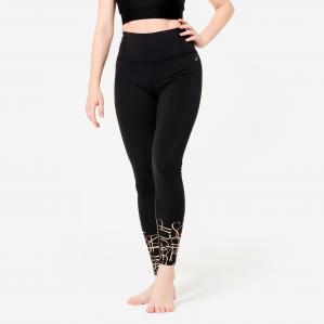 Legginsy do tańca nowoczesnego damskie Starever wysoki stan