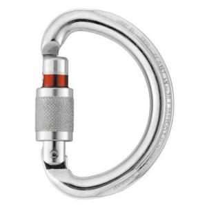 Karabinek wspinaczkowy Petzl Omni Screw-Lock szary