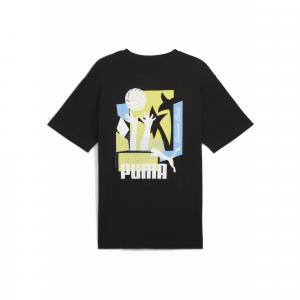 Męska koszulka sportowa Graphics Summer PUMA Black