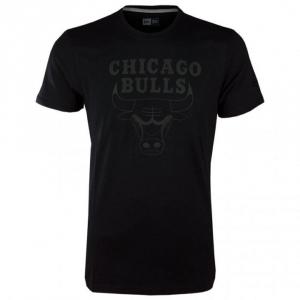 Podkoszulek New Era Chicago Bulls Team Logo, Czarny, Mężczyźni