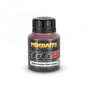 Dip Atraktor Do Przynęt Kulek Mikbaits 125Ml - Bigb Brzoskwinia-Czarny Pieprz