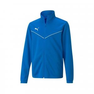 Bluza dla dzieci Puma teamRISE Training Poly Jacket Jr niebieska