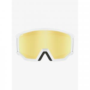 Gogle narciarskie Uvex Athletic CV - white/gold/colorvision/green