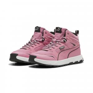 Młodzieżowe sneakersy Evolve Trail PUMA Mauved Out Black Silver Pink Metallic