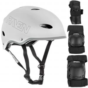 Zestaw Raven Kask F511 + Ochraniacze Dexard