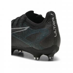 Buty piłkarskie ULTRA 5 PRO FG/AG PUMA Black Silver Bright Aqua Metallic Blue