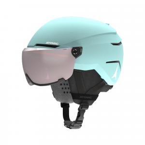 Kask narciarski dziecięcy ATOMIC SAVOR VISOR JR turquoise