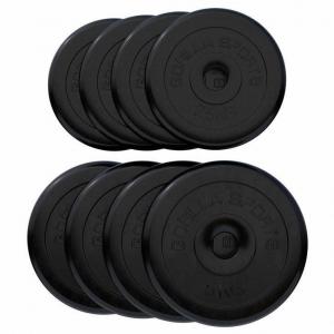 Zestaw obciążeń gumowanych Gorilla Sports 30 kg