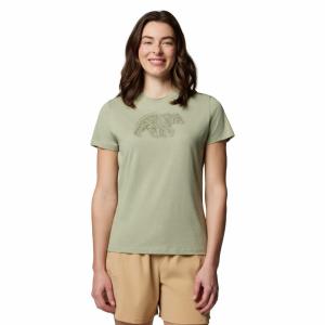 Koszulka techniczna damska Columbia Ruby Springs Graphic Fit Short Sleeve