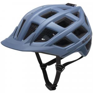 Kask Rowerowy Crom Xl (60-64Cm) - Niebieski Szary Mat