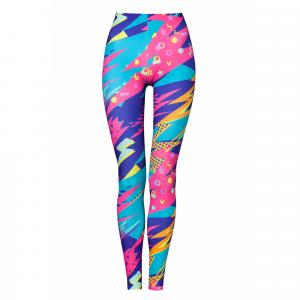 Legginsy sportowe damskie DEEP TRIP Pixy