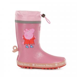 Dziecięce kalosze Peppa Puddle bordowe