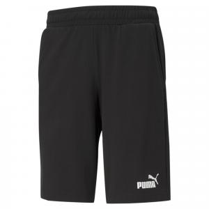 Męskie szorty z dżerseju Essentials PUMA Black