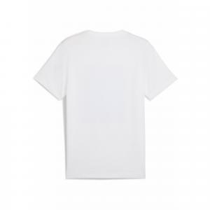 Męska koszulka Graphics Volley PUMA White