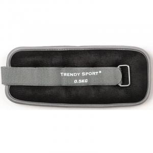 Obciążniki na nadgarstki i kostki Trendy, 0,5 kg