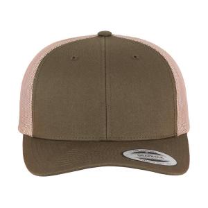 Dwukolorowa Czapka Trucker Retro