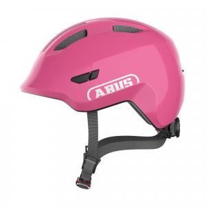 ABUS Kask dziecięcy „Smiley 3.0” błyszczący różowy