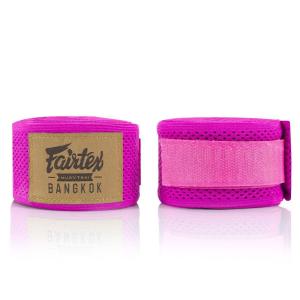 Owijki Bokserskie Fairtex - Bandaże HW4 Różowe 4,5m
