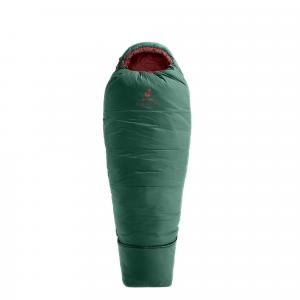 Śpiwór dziecięcy Deuter Stralight Pro (130–170 cm) - seagreen/redwood