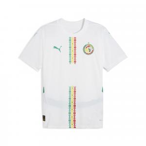 Męska koszulka domowa Senegal 2025 PUMA White Sport Green