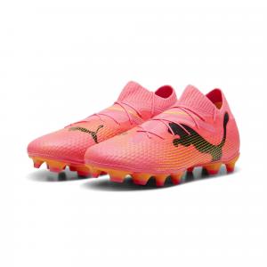 Buty piłkarskie FUTURE 7 PRO FG/AG PUMA Sunset Glow Black Sun Stream Pink Orange