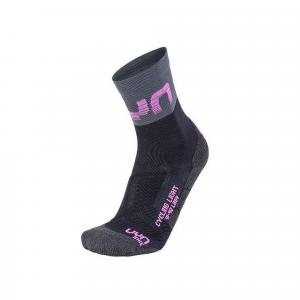 Skarpety UYN Light Lady Socks Black Grey Rose Violet