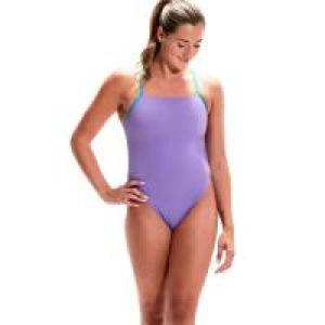 Strój kąpielowy damski Speedo Solid Latice Back