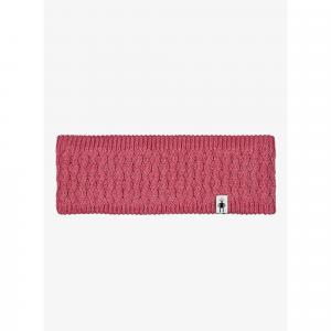 Opaska na głowę Smartwool Fleece Lined Headband - garden pink heather