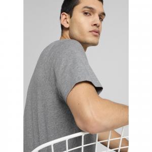 Męska koszulka Essentials z logo No. 1 PUMA Medium Gray Heather