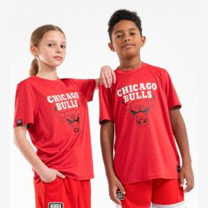 Koszulka do gry w koszykówkę dla dzieci Tarmak NBA Chicago Bulls TS 900