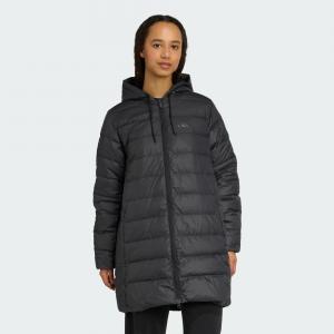 Parka z kapturem Essentials CLIMAWARM 3-Stripes Light Down