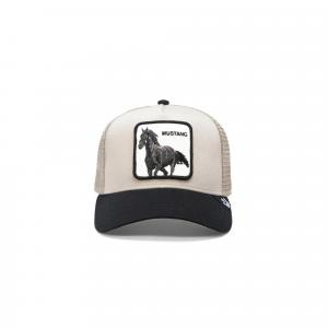 Czapka z daszkiem Goorin Bros. The Mustang Taupe Trucker 101-1768-TAU