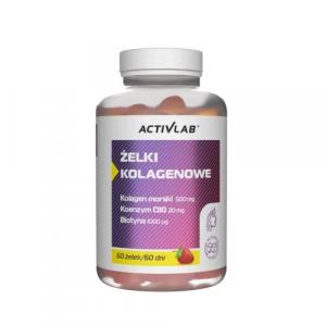Kolagen koenzym Q10 dla zdrowia skóry i włosów Żelki Kolagenowe Activlab