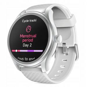 Hama Fit Watch 5010 SMARTWATCH Zegarek Sportowy Okrągły Srebrny