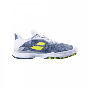 Buty tenisowe męskie Babolat Jet Tere clay men white/dark blue 44