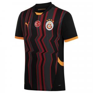 Męska koszulka Galatasaray SK 24/25 PUMA Black Intense Orange