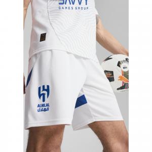Męskie szorty Al Hilal Saudi F.C. 24/25 PUMA White Blue Intense