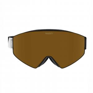 Gogle MAJESTY Transition Snow goggles black/color/Citrine + Gold lens