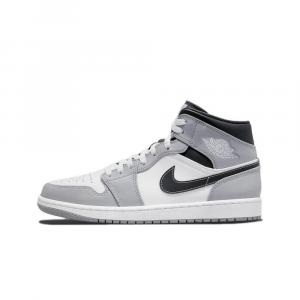 Buty do chodzenia dla dorosłych Air Jordan 1 Mid Light Smoke Grey Anthracite