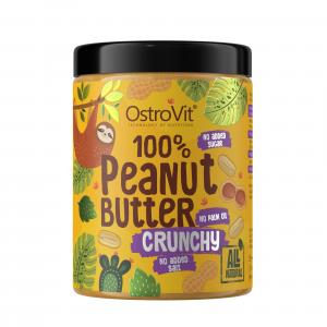 Krem Orzechowy OstroVit 100% Peanut Butter 1000 g chrupiący