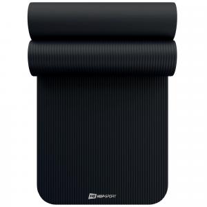 Mata fitness NBR 2cm - czarna - 190x60cm